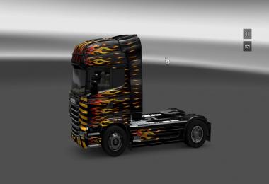 Scania R Flame skin