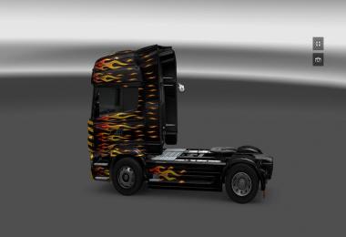 Scania R Flame skin