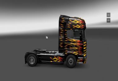 Scania R Flame skin