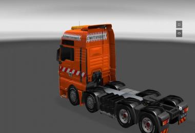 Schwerlasttransport MAN TGX