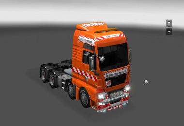 Schwerlasttransport MAN TGX