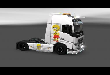 Simpson skin for Volvo FH2012