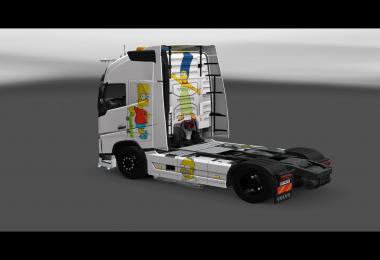 Simpson skin for Volvo FH2012