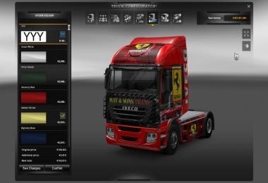 Skin Airbrash Ferrari 575 Maranello – Iveco Stralis