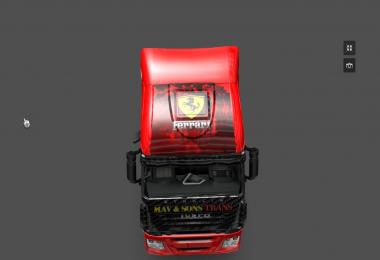 Skin Airbrash Ferrari 575 Maranello – Iveco Stralis