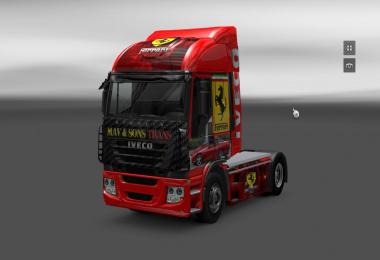 Skin Airbrash Ferrari 575 Maranello – Iveco Stralis