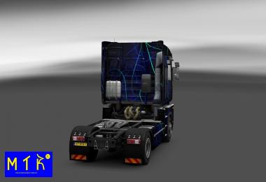 Skin Renault Magnum Blue Smoke