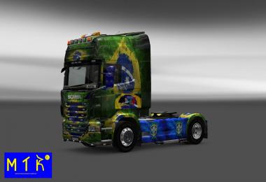 Skin Scania Brasil Copa 2014