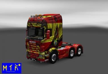 Skin Scania Espanha Copa 2014