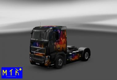 Skin Volvo FH16 Color Wall