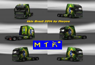 Skin Volvo FH2012 Brasil 2014