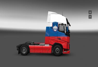 Slovenia Volvo skin