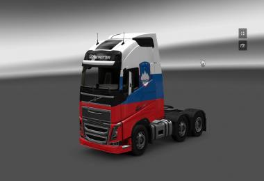 Slovenia Volvo skin