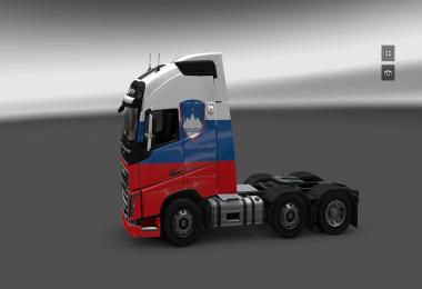 Slovenia Volvo skin