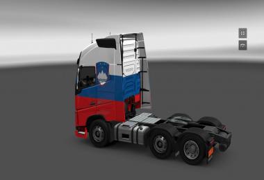 Slovenia Volvo skin