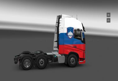 Slovenia Volvo skin