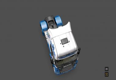 Smurfs skin for Scania