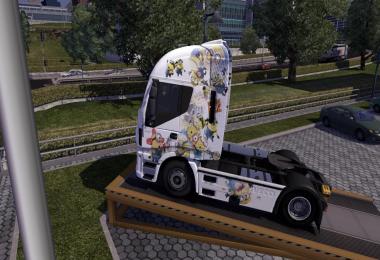 The Minions skin for Iveco Hi-Way