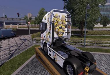 The Minions skin for Iveco Hi-Way