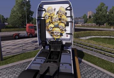 The Minions skin for Iveco Hi-Way