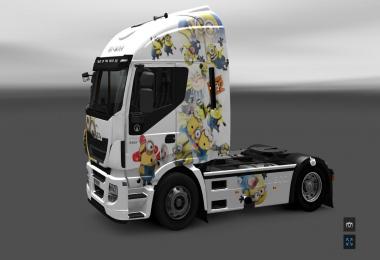 The Minions skin for Iveco Hi-Way