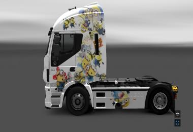 The Minions skin for Iveco Hi-Way