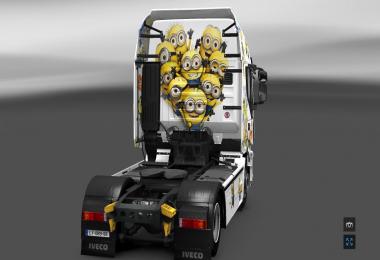 The Minions skin for Iveco Hi-Way