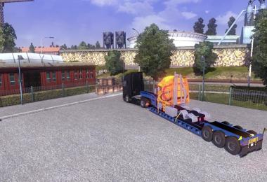 Trailer With Disassembled Truck v1.0