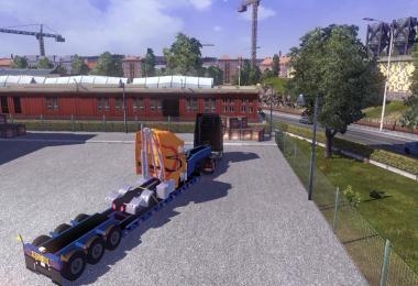 Trailer With Disassembled Truck v1.0