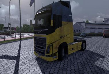 Ukraine skin for Volvo