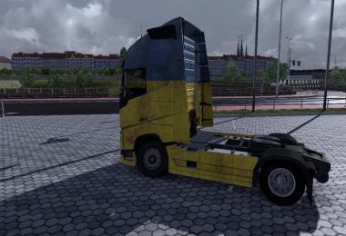 Ukraine skin for Volvo