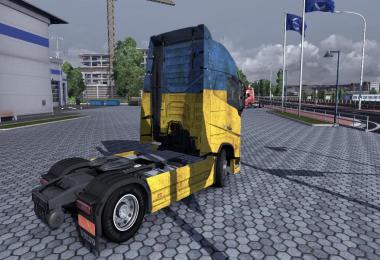 Ukraine skin for Volvo