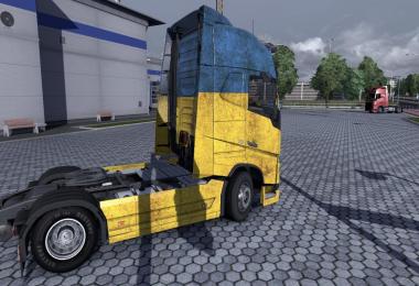 Ukraine skin for Volvo