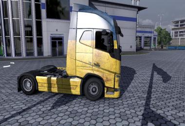 Ukraine skin for Volvo