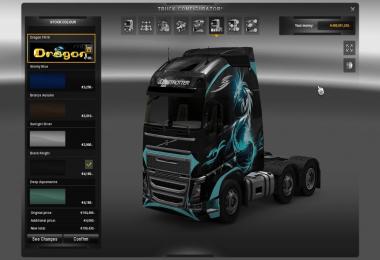 Volvo FH 2012 Dragon skin