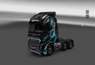 Volvo FH 2012 Dragon skin