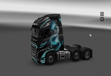 Volvo FH 2012 Dragon skin