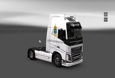 Volvo FH 2012 Forsvarsmakten Skin