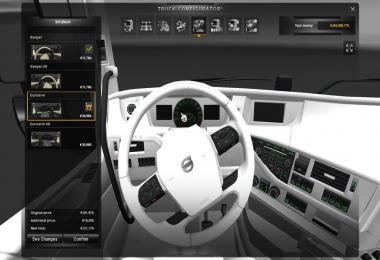 Volvo FH 2013 White Interior