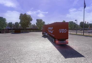 VOS container trailer