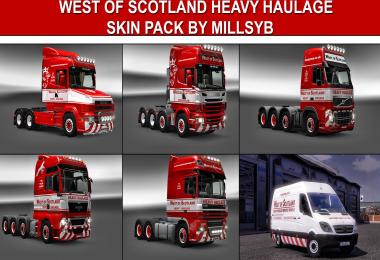 West Of Scotland Heavy Haulage Skin Pack