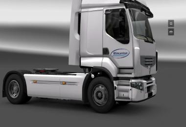 Wincanton White Renault Premium skin