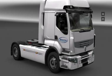 Wincanton White Renault Premium skin