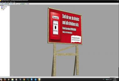 Advertising sign firefighters v1.0