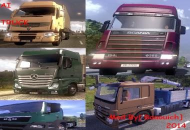 AI Traffic Cars and Trucks Pack v1.0