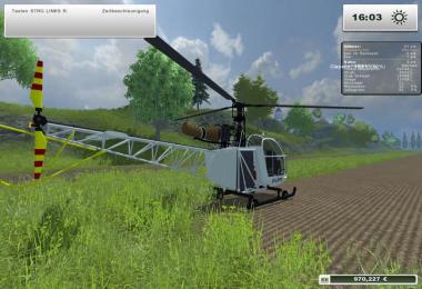 Alouette II helicopter v2.0