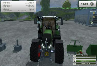 Fendt Vario 724 SCR More Realistic