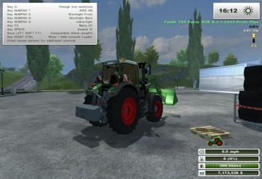 Fendt Vario 724 SCR More Realistic