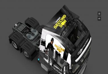 Infamous Second Son Volvo 2013 Truck With LightBox