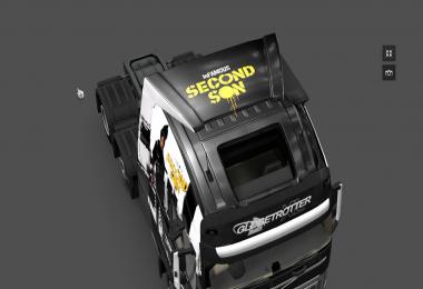 Infamous Second Son Volvo 2013 Truck With LightBox